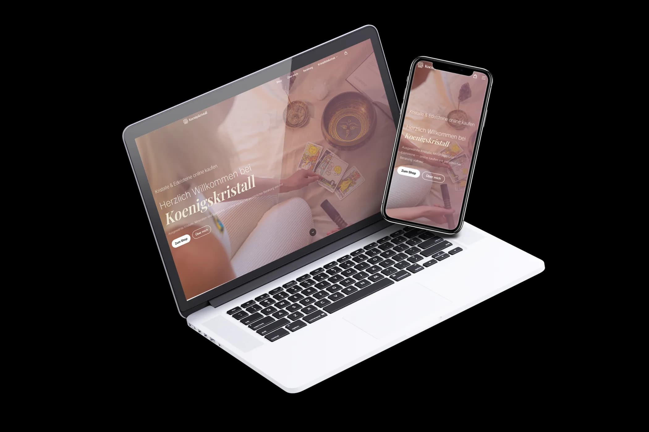 Shop- und Webdesign Projekt